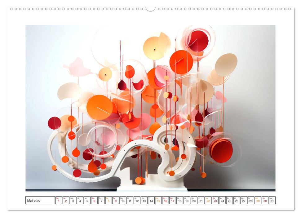Abstrakte Visionen (CALVENDO Premium Wandkalender 2027)