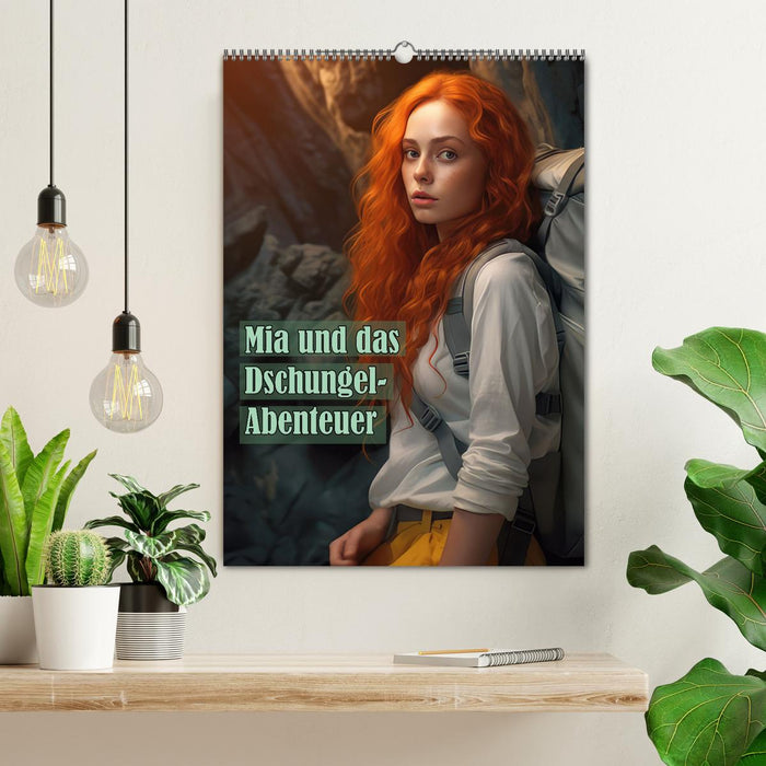 Mia und das Dschungel-Abenteuer (CALVENDO Wandkalender 2027)