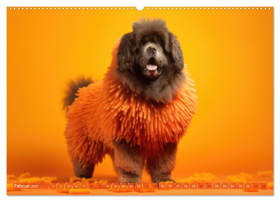 Hundemode vom Dogwalk (CALVENDO Premium Wandkalender 2027)