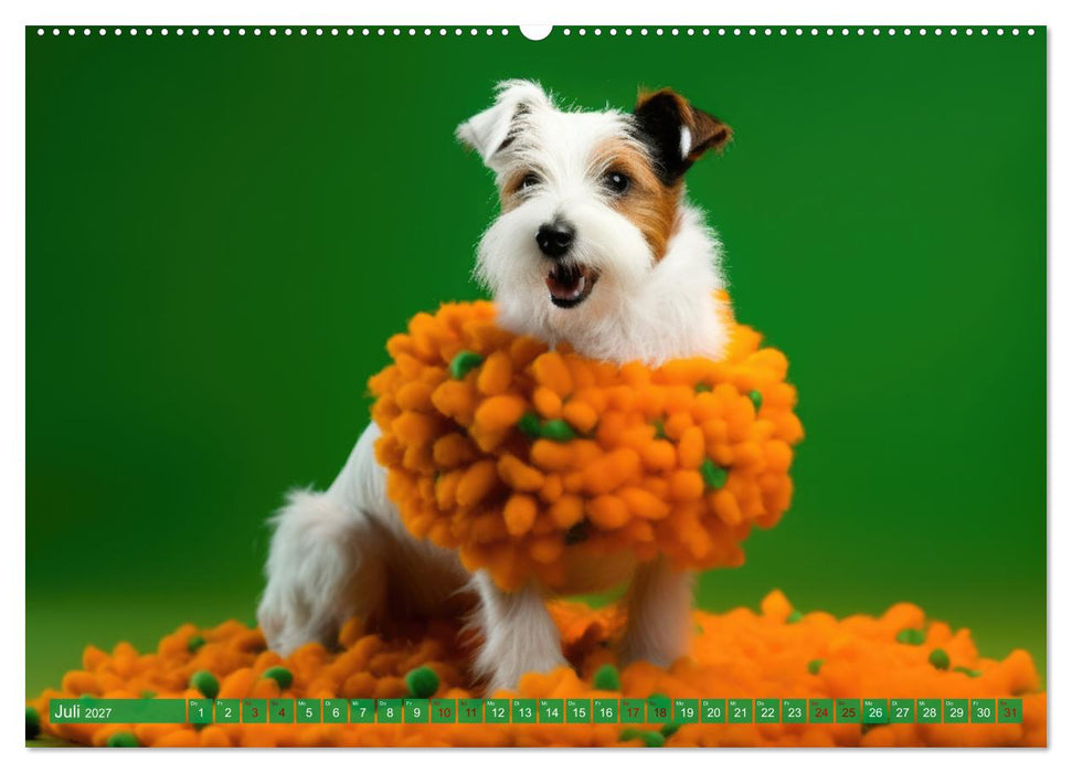 Hundemode vom Dogwalk (CALVENDO Premium Wandkalender 2027)