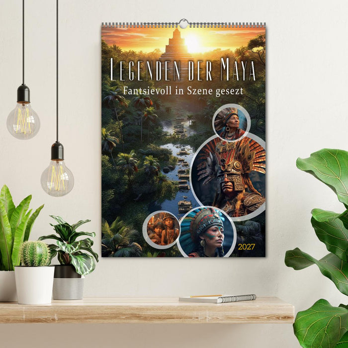 Legenden der Maya (CALVENDO Wandkalender 2027)