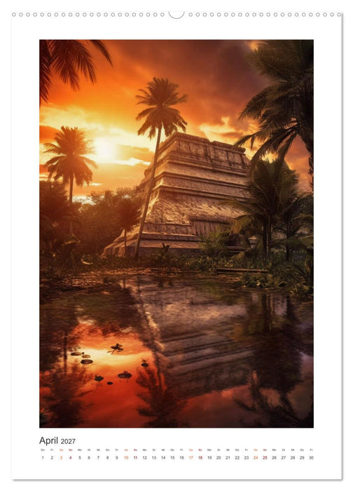 Legenden der Maya (CALVENDO Wandkalender 2027)