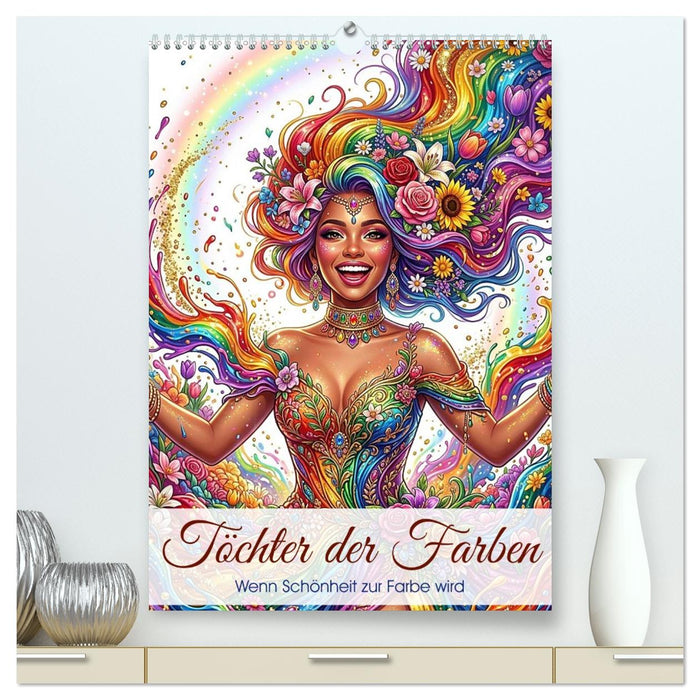 Töchter der Farben (CALVENDO Premium Wandkalender 2027)
