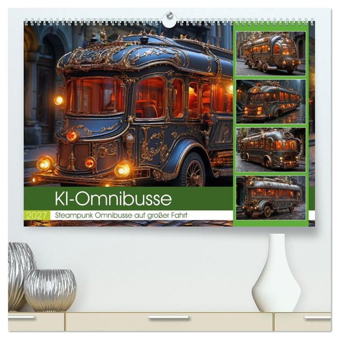 KI-Omnibusse (CALVENDO Premium Wandkalender 2027)