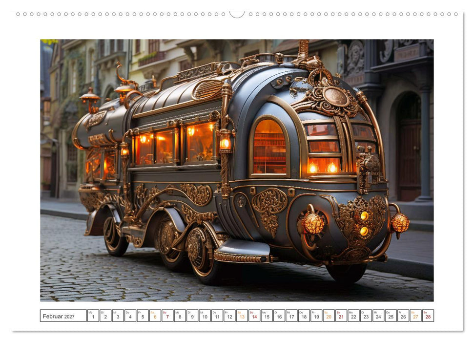 KI-Omnibusse (CALVENDO Premium Wandkalender 2027)