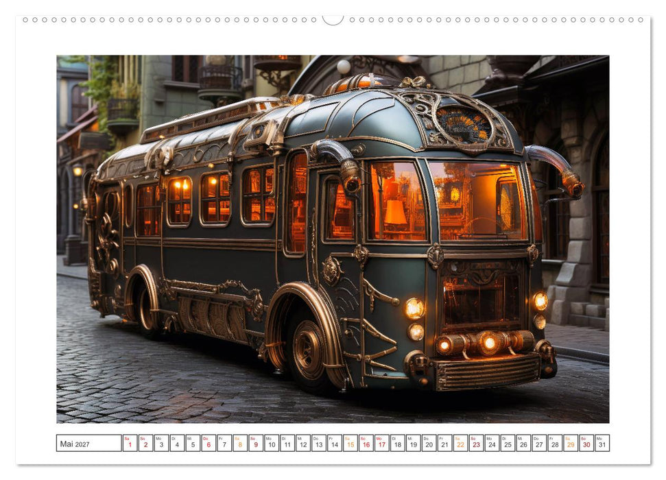 KI-Omnibusse (CALVENDO Premium Wandkalender 2027)