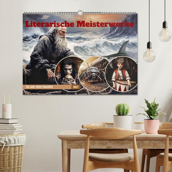 Literarische Meisterwerke (CALVENDO Wandkalender 2027)
