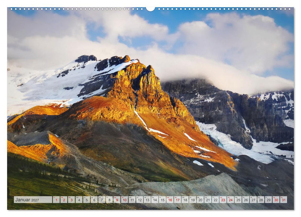 Kanada, Touristenziele in Alberta und British Columbia (CALVENDO Premium Wandkalender 2027)