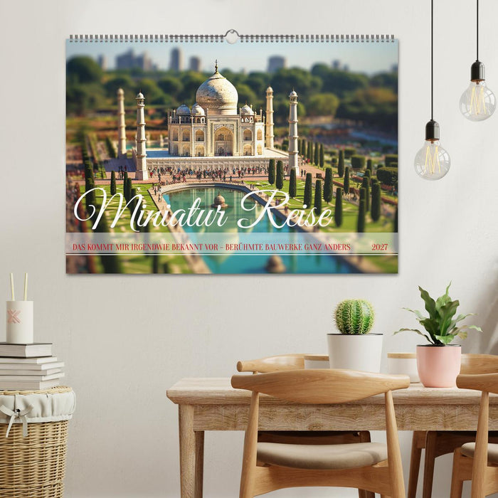 Miniatur Reise (CALVENDO Wandkalender 2027)