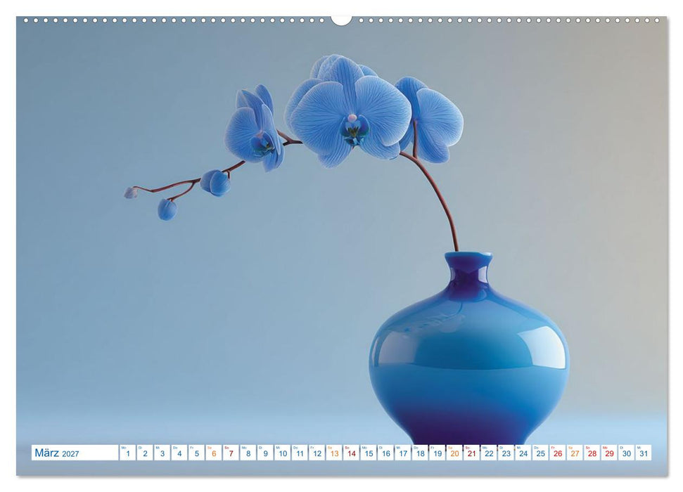 Die Ruhe hat eine Farbe: BLAU (CALVENDO Premium Wandkalender 2027)