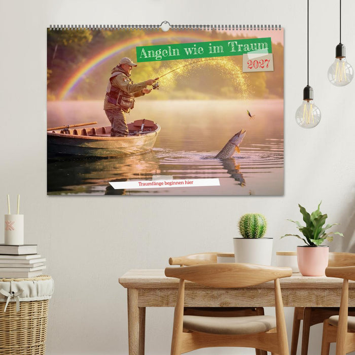Angeln wie im Traum (CALVENDO Wandkalender 2027)