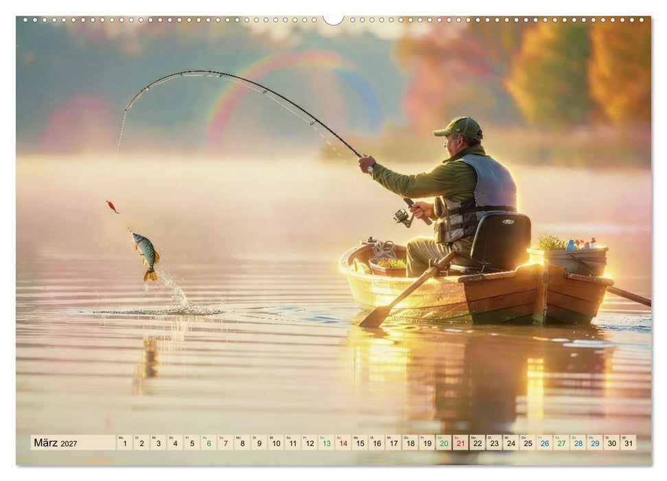 Angeln wie im Traum (CALVENDO Wandkalender 2027)