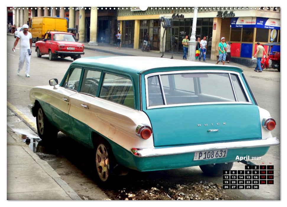 BEST OF BUICK - Ein Kombi-Klassiker in Kuba (CALVENDO Wandkalender 2027)