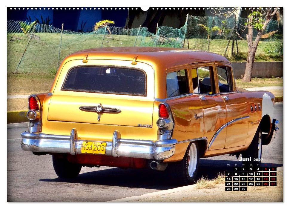 BEST OF BUICK - Ein Kombi-Klassiker in Kuba (CALVENDO Wandkalender 2027)