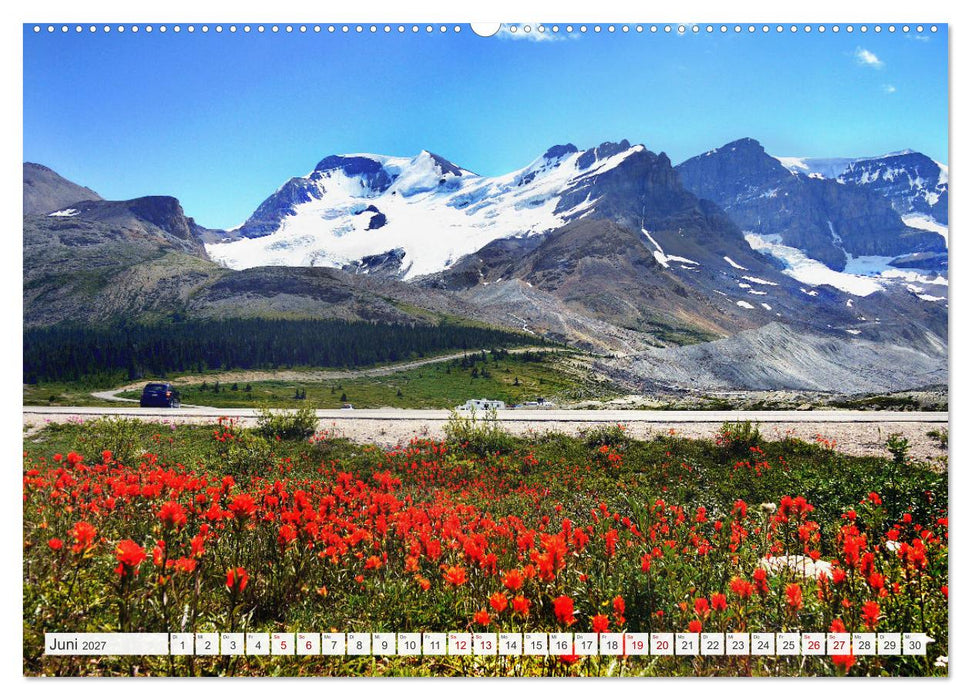 Kanada, Touristenziele in Alberta und British Columbia (CALVENDO Wandkalender 2027)