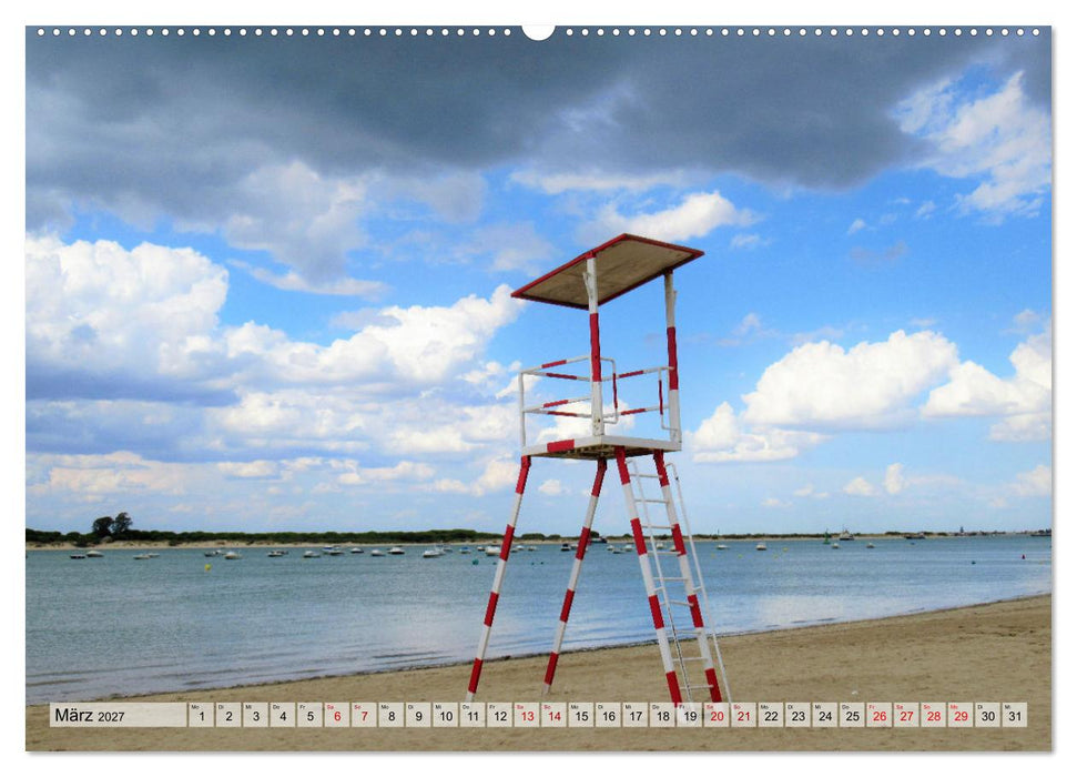 Life-Guard-Houses (CALVENDO Premium Wandkalender 2027)