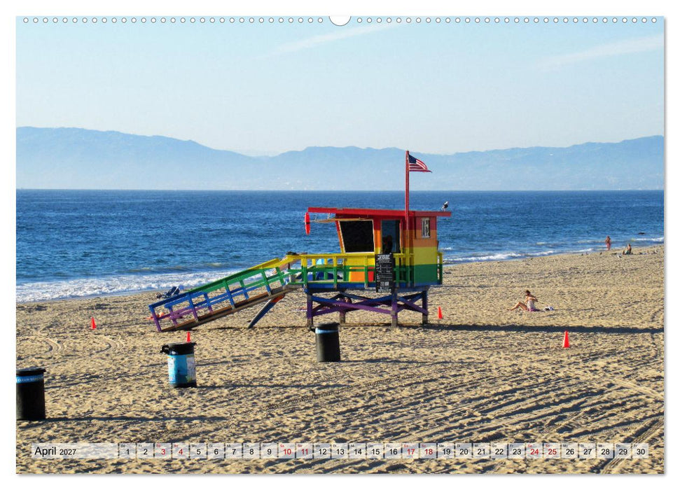 Life-Guard-Houses (CALVENDO Premium Wandkalender 2027)