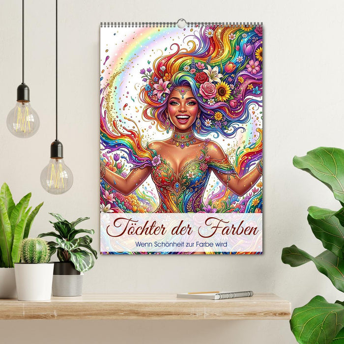 Töchter der Farben (CALVENDO Wandkalender 2027)