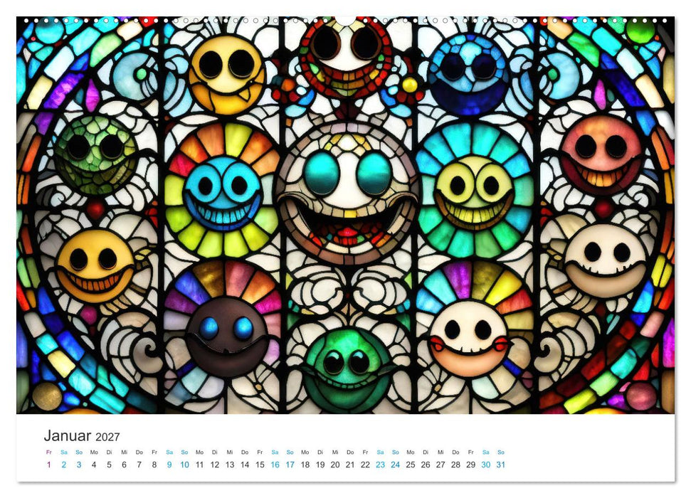 Bitte lächeln. Am besten jeden Tag. (CALVENDO Wandkalender 2027)