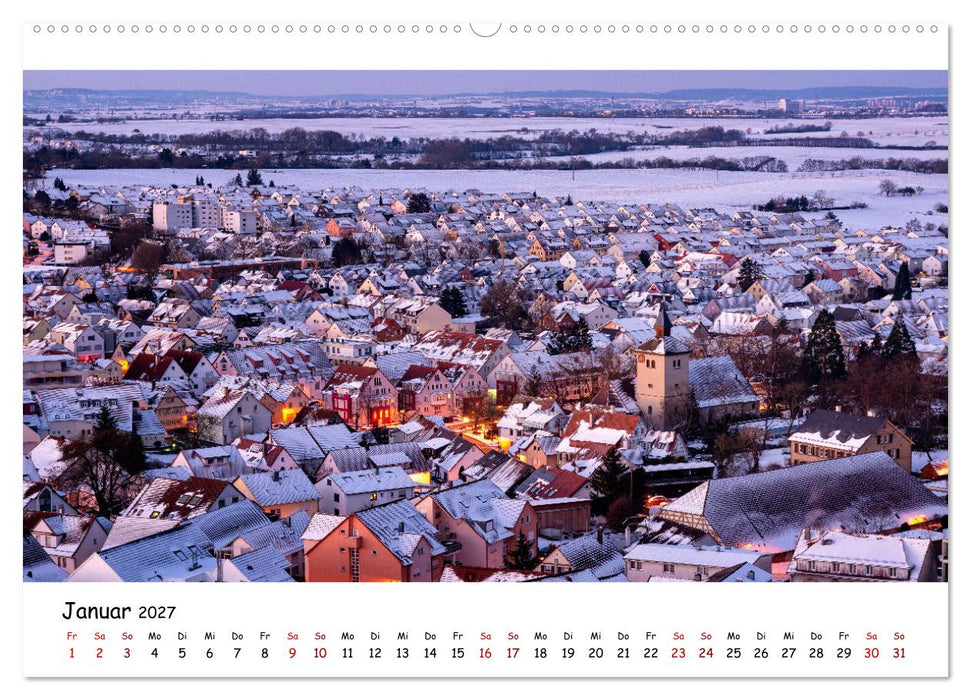 Asperg - Fotoimpressionen (CALVENDO Wandkalender 2027)