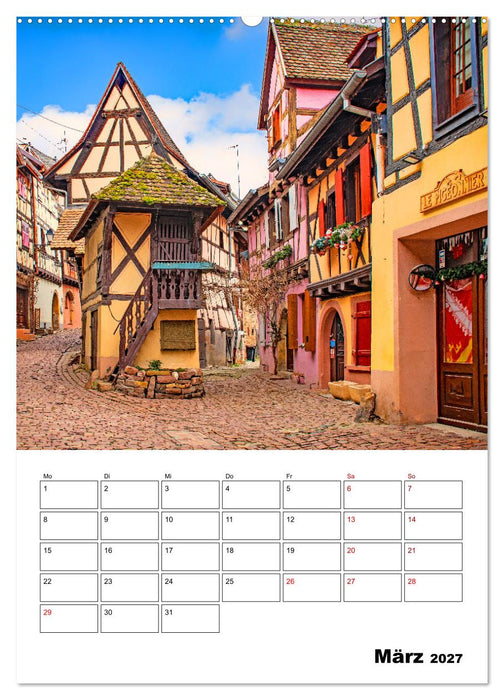 Elsass - Impressionen (CALVENDO Premium Wandkalender 2027)