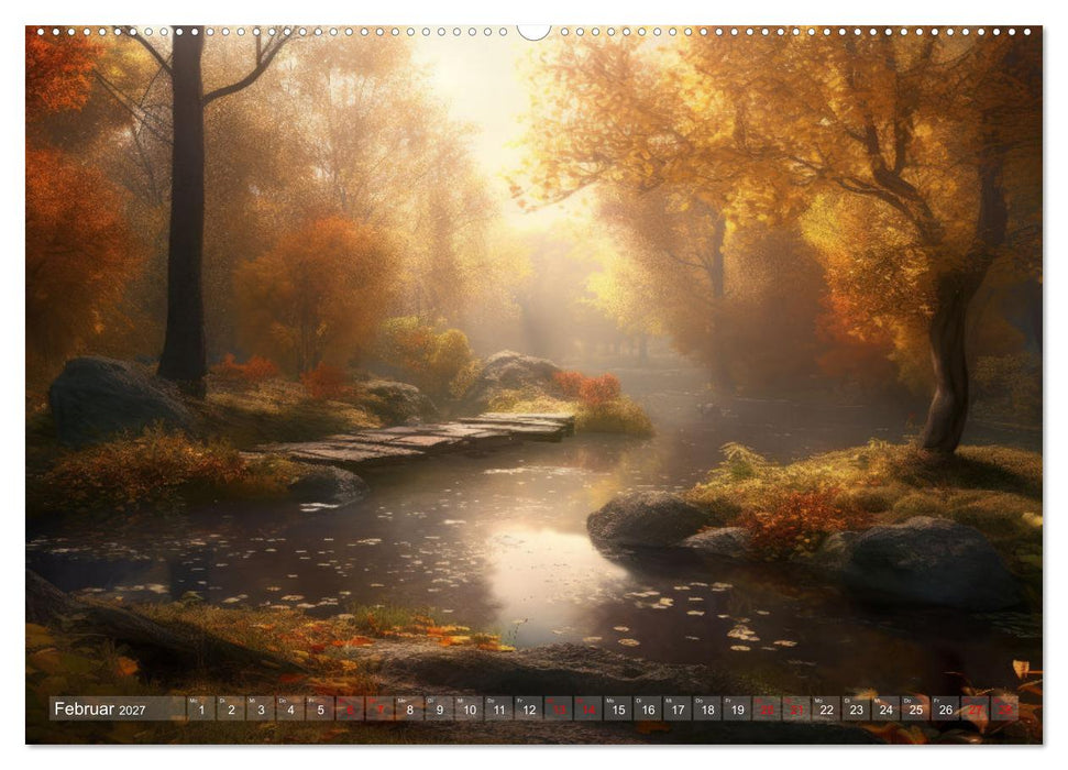 Himmlische Landschaften des Lichts (CALVENDO Wandkalender 2027)
