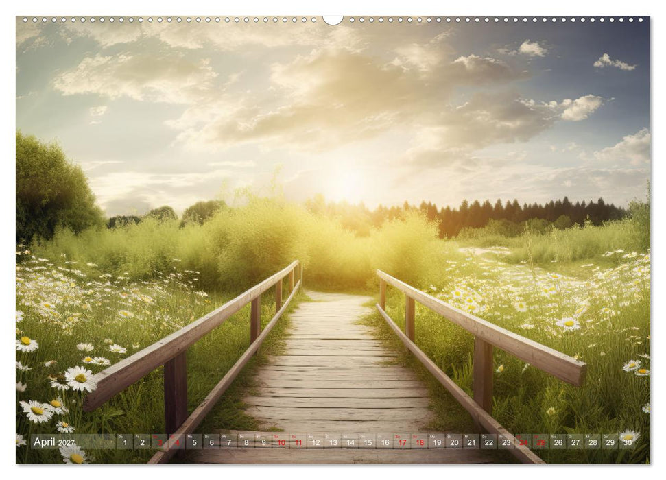 Himmlische Landschaften des Lichts (CALVENDO Wandkalender 2027)