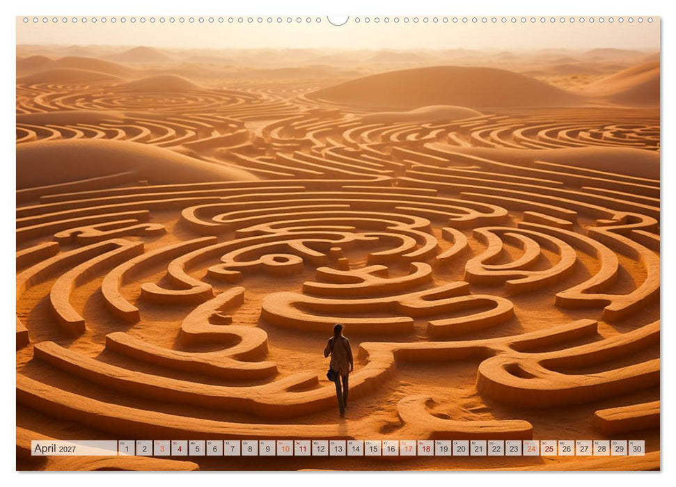 Labyrinth Universum (CALVENDO Wandkalender 2027)