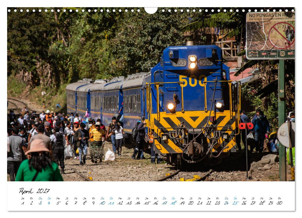 Salkantay Trek - 70 Kilometer zu Fuß nach Machu Picchu (CALVENDO Wandkalender 2027)