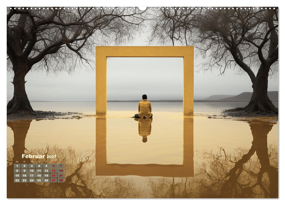 Surrealer Minimalismus (CALVENDO Wandkalender 2027)
