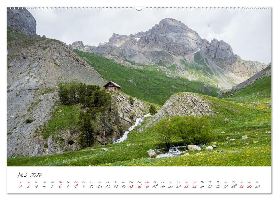 Die Route der Großen Alpen - Das Guisane-Tal und Briançonnais (CALVENDO Wandkalender 2027)