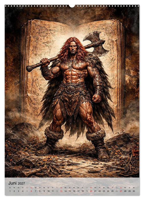 Charakterbuch der Legenden (CALVENDO Premium Wandkalender 2027)