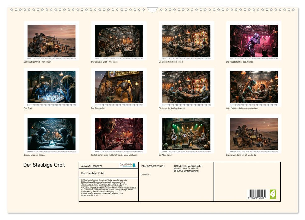 Der Staubige Orbit (CALVENDO Wandkalender 2027)