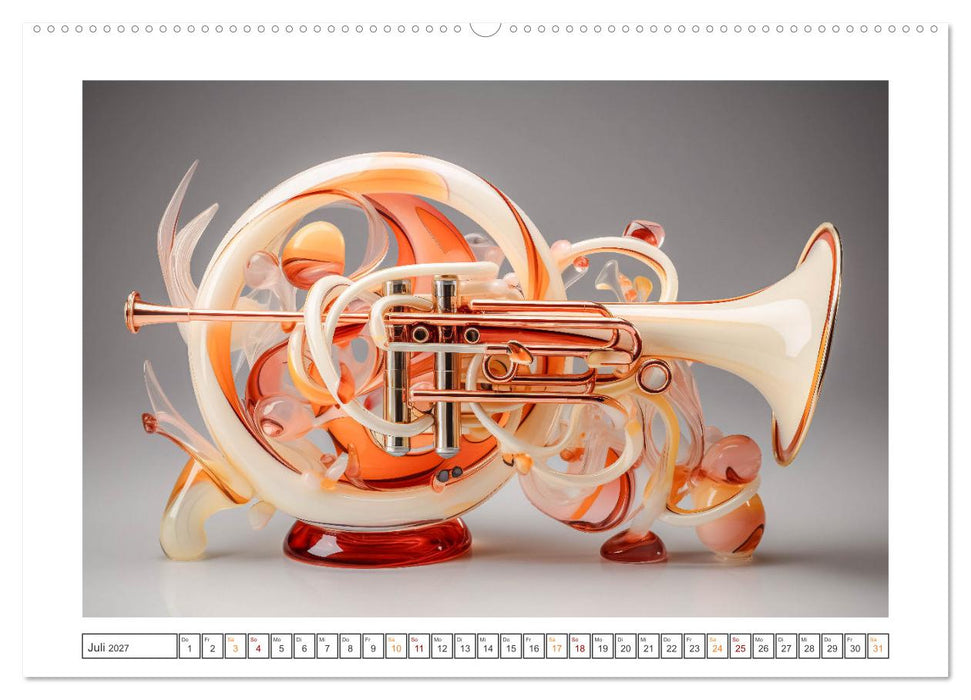 Abstrakte Instrumente (CALVENDO Premium Wandkalender 2027)