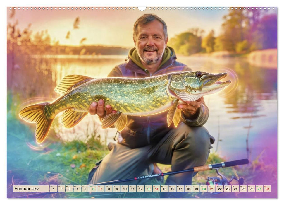 Angeln wie im Traum (CALVENDO Premium Wandkalender 2027)