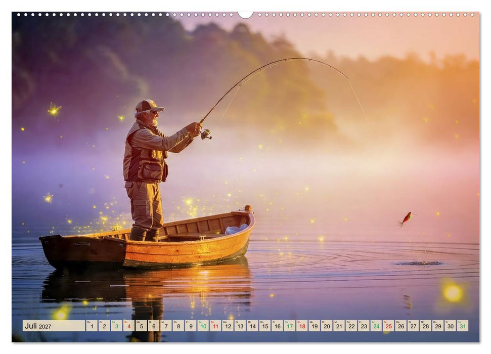 Angeln wie im Traum (CALVENDO Premium Wandkalender 2027)