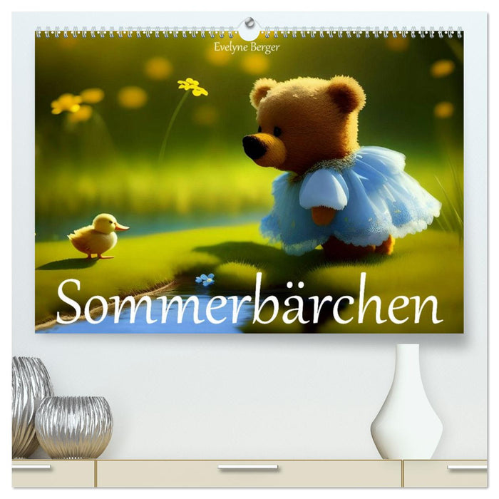Sommerbärchen (CALVENDO Premium Wandkalender 2027)