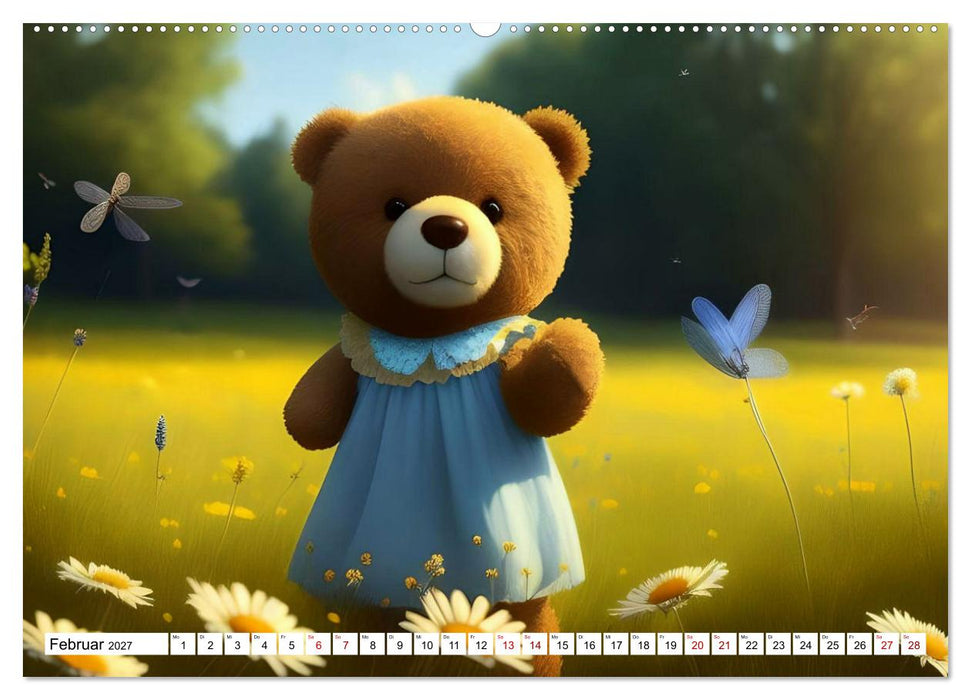 Sommerbärchen (CALVENDO Premium Wandkalender 2027)