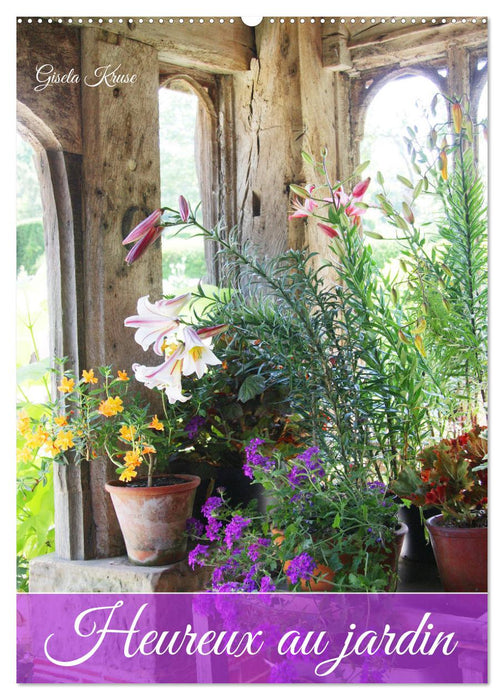 Heureux au jardin (CALVENDO Calendrier mensuel 2027)