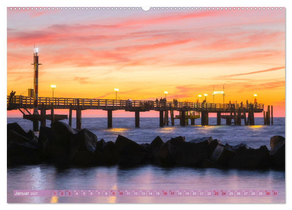 Fischland-Darß-Zingst Impressionen einer Halbinsel (CALVENDO Premium Wandkalender 2027)