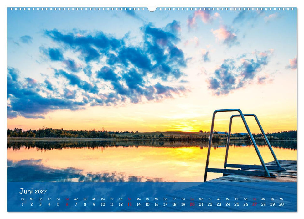 Stege - Seefotografie (CALVENDO Premium Wandkalender 2027)