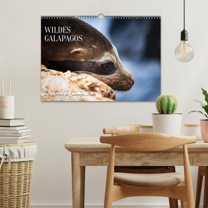 Wildes Galapagos - Die Tiere der Galapagos Inseln (CALVENDO Wandkalender 2027)