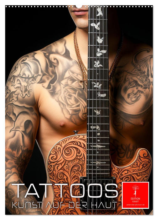 Tattoos Kunst auf der Haut (CALVENDO Wandkalender 2027)