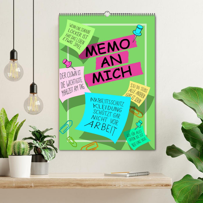 Memo an mich (CALVENDO Wandkalender 2027)