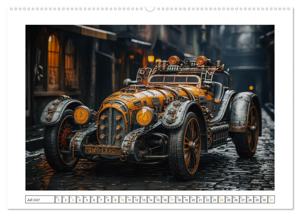 KI-Oldtimer (CALVENDO Premium Wandkalender 2027)
