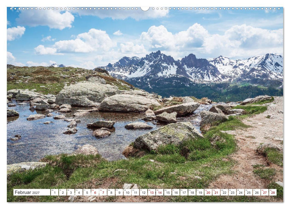 Das Clarée-Tal - die wonderschöne Begegnung mit der Natur (CALVENDO Premium Wandkalender 2027)