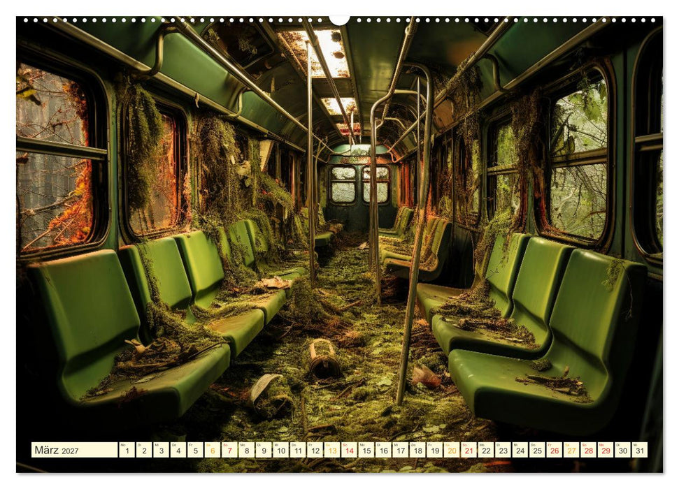 Straßenbahn ausgedient (CALVENDO Premium Wandkalender 2027)