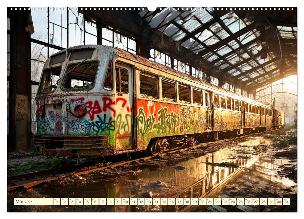 Straßenbahn ausgedient (CALVENDO Premium Wandkalender 2027)