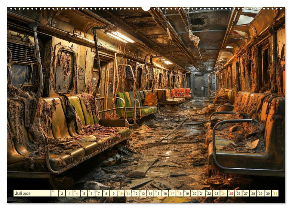 Straßenbahn ausgedient (CALVENDO Premium Wandkalender 2027)