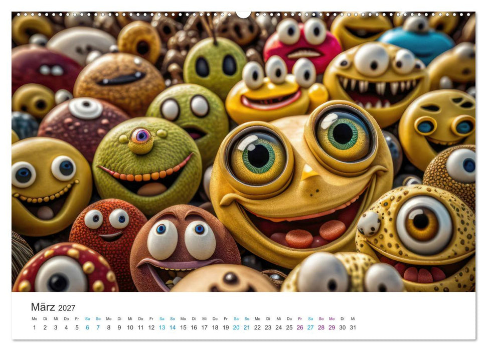 Bitte lächeln. Am besten jeden Tag. (CALVENDO Premium Wandkalender 2027)
